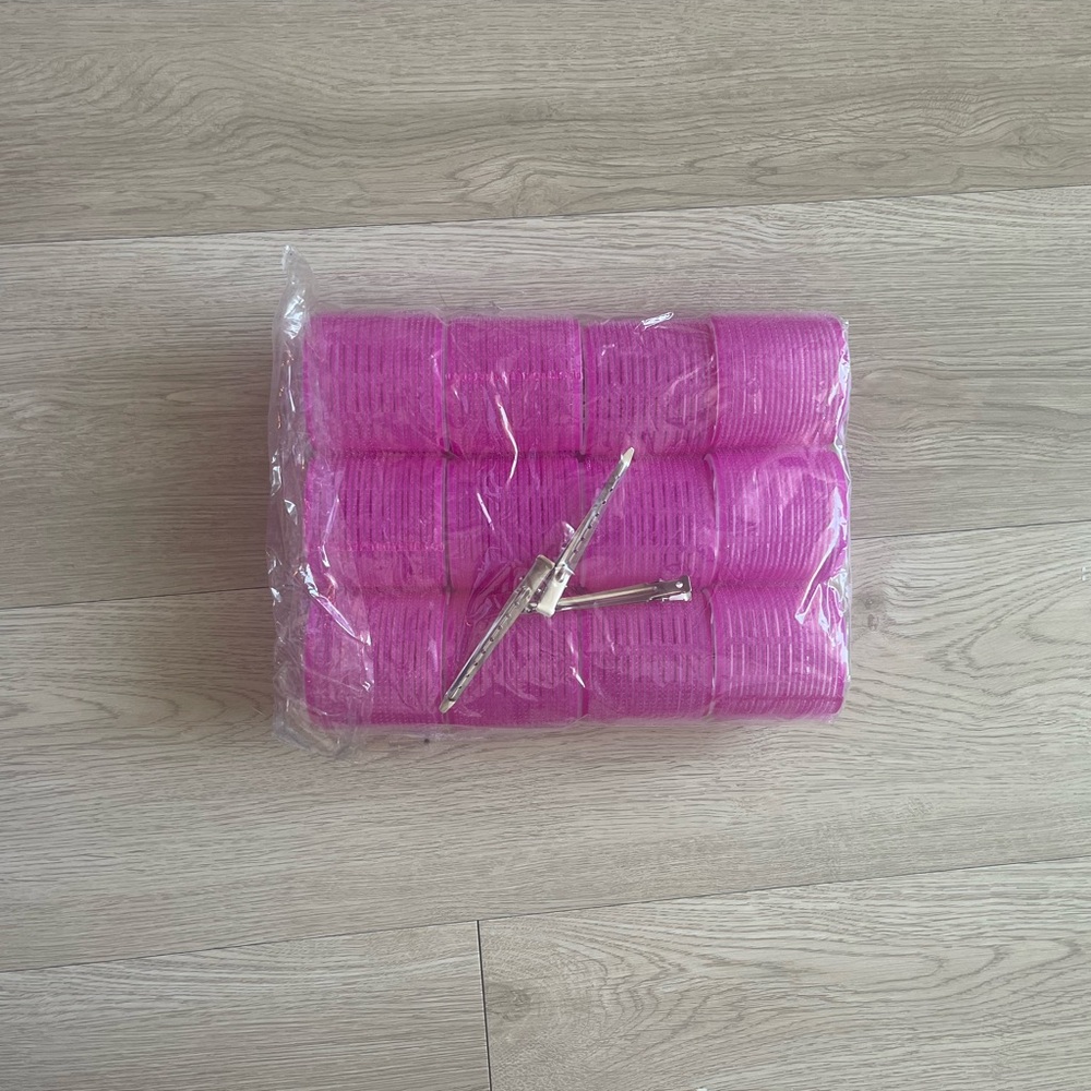 Jumbo Hair Curlers Rollers 60mm